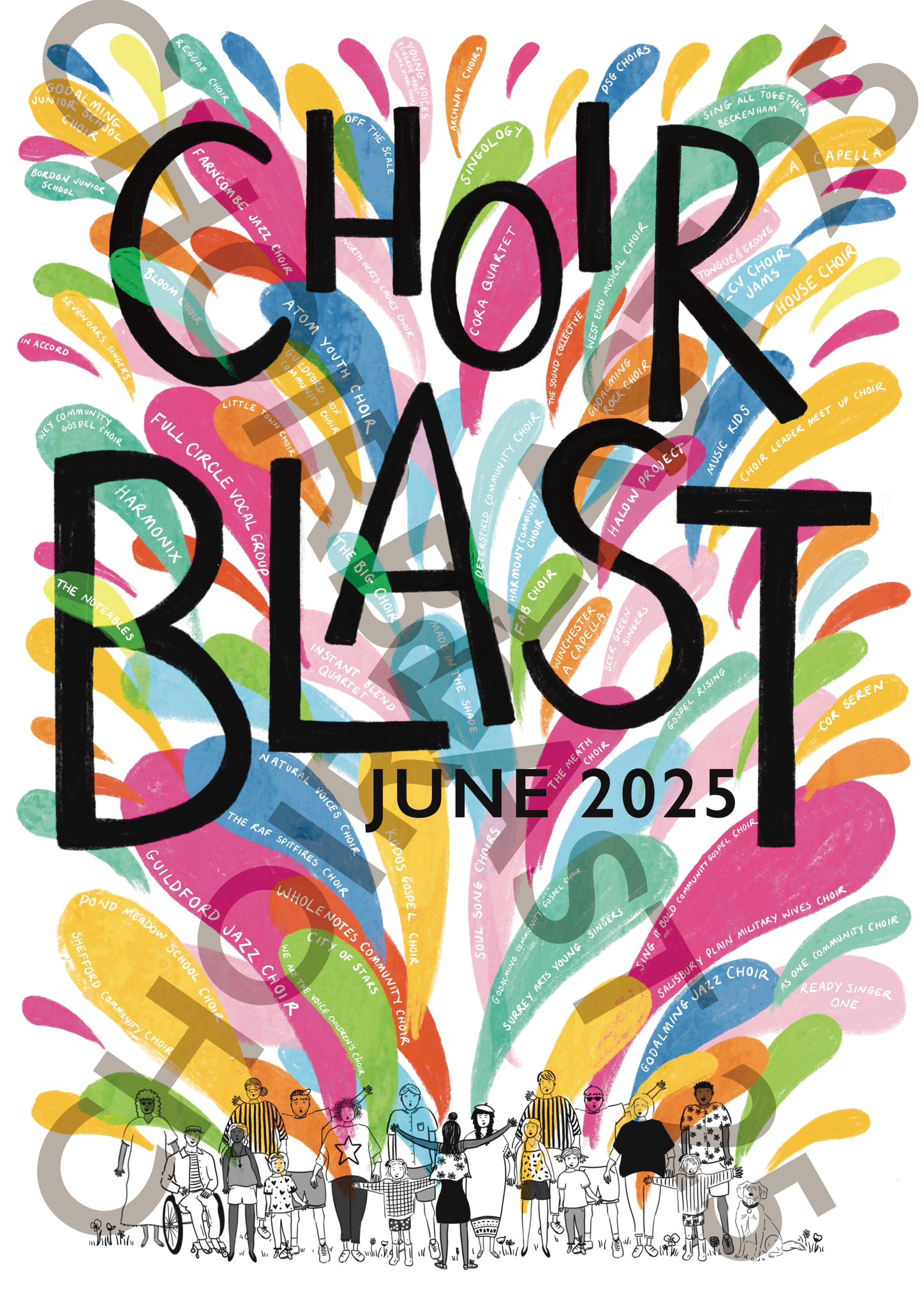 ChoirBLAST 2025, Godalming