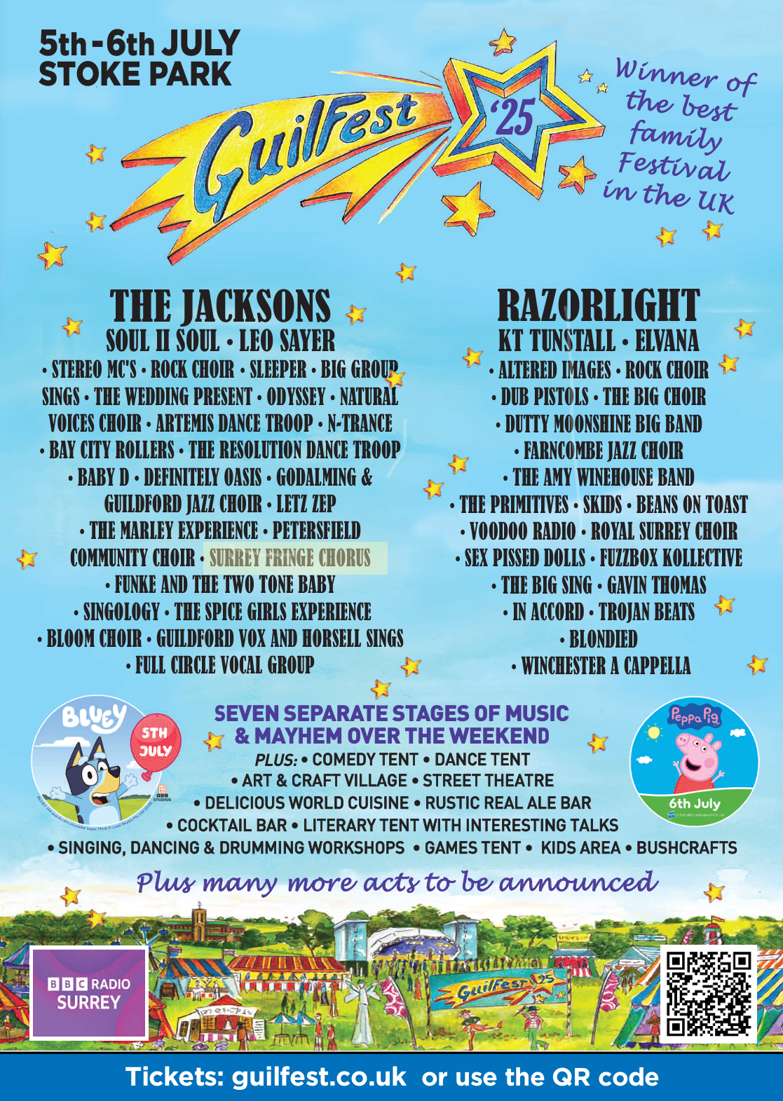 Surrey Fringe Chorus at GuilFest '25 - Stoke Park Sat 5th July